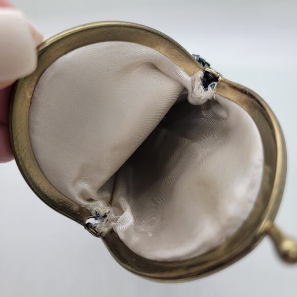 Vintage American Optical Aluminum Eyeglasses 46-20 Winged Feather Design & Case main image 6
